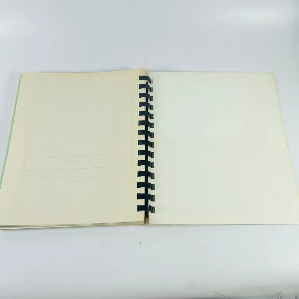 Cooking with the Spirit VTG Spiral Cookbook Red Oak Iowa First United Methodist